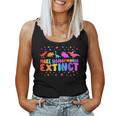 Make Homophobia Extinct Dinosaur Trex Rainbow Lgbt Gay Pride Women Tank Top