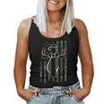 Hunting Fishing Faith Christian Hunter Fisherman Camo Usa Women Tank Top