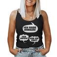 Ich Habe Hunger Pregnant Mum Twins Pregnancy Tank Top Frauen