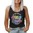 I'm Just Here For Field Day 2024 Teacher Boy Girls Field Day Women Tank Top