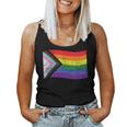 Inclusive Progress Pride Flag Gay Pride Lgbtq Rainbow Flag Women Tank Top