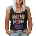 International Day Inspire Inclusion Embrace Equity Women Tank Top