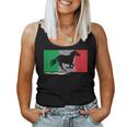 Italian Flag Stallion Italy Horse Culture Pride Women Tank Top
