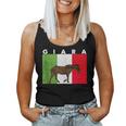 Italian Sardinian Giara Horse Women Tank Top