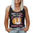 Just A Girl Who Loves Guinea Pigs Cute Guinea Pig Lover Women Tank Top