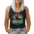 Just A Girl Who Loves Horses Vintage Horse N Girls Women Tank Top