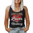 Just A Girl Who Loves Her Mustang Horse Women Tank Top