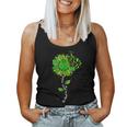 Be Kind To Your Mind Leopard Sunflower Mental Health Matters Women Tank Top
