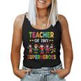 Kindergarten Prek Teacher Of Tiny Superheroes Back To School Women Tank Top