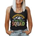 Kindergarten Zoo Field Trip Squad Matching Teacher Students Women Tank Top