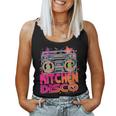 Kitchen Disco 70'S 80'S Disco Themed Vintage Retro Seventies Women Tank Top