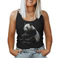 Large Panda Zoo Animal Panda Women Tank Top