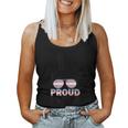 Lgbtq Pride Transgender Mom Trans Mom Messy Bun Women Tank Top