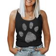 Los Amantes De Los Perros Camisa De Manga Larga Es Hombres Huella Perro Mamá Camiseta sin mangas para mujer