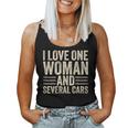 I Love One Woman And Several Cars Mechanic Car Lover Husband Women Tank Top