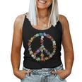 Love And Peace Flower Hippie Lover Beautiful Cute Women Tank Top