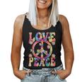 Love Peace Sign 60S 70S Outfit Hippie Costume Girls Women Tank Top