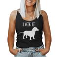 Lustiger Dackel Hund Papa Mama Besitzer Liebhaber Tank Top Frauen