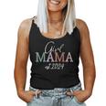 Mädchen Mama Est 2024 Mädchenmutter Wird Neue Mama Tank Top Frauen