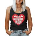 Mama Mama Mama Bruh Auf Einem Roten Herzen Tank Top Frauen