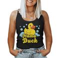 Mama Duck Mommy Duck Matching Family Rubber Duck Women Tank Top