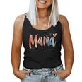 Mama Herz Grafik Mama Mama Leben Muttertag 2024 Damen Tank Top Frauen