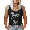 Mama Horse Pregnancy Announcement For Women Women Tank Top