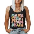 Mama Mommy Mom Bruh Mom Life Mama Of Boy Mother's Day Humor Women Tank Top