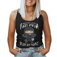 Master Level Fart Ninja Silent But Deadly & Sarcastic Women Tank Top