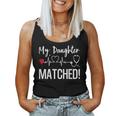 Match Day 2024 My Daughter Matched Medical Student Residency Women Tank Top