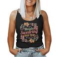 Maybe Swearing Will Help Sarcastic Humor Saying Women Tank Top