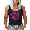 Melting Rose Garden Gardener Botanist Flowers Rose Women Tank Top