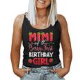 Mimi Of The Berry First Birthday Girl Strawberry Family Women Tank Top