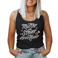 Mutter Am Steuer Abenteuer Lustig Spruch Mama Muttertag Tank Top Frauen