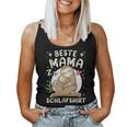 Muttertag Beste Mama Schlaf Mutter Faultier Mit Kind Tank Top Frauen