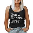 Nonna Mejor Nonna Ever Camiseta sin mangas para mujer