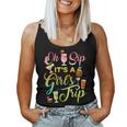 Oh Sip It's A Girls' Trip Drinking Graphic Women Tank Top