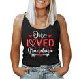 One Loved Grandma Hearts Valentine's Day Women Tank Top