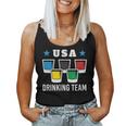 Patriot Olympic Usa Drinking Team Beer Women Tank Top
