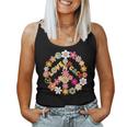 Peace Sign Love 60 S 70 S Hippie Outfits For Women Women Tank Top