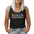 Pediatrics Dinosaurs Peds Nurse Crew Appreciation Pediatric Women Tank Top