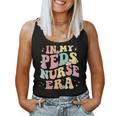 In My Peds Nurse Era Retro Nurse Appreciation Pediatrician Women Tank Top