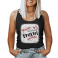 Personalized Baseball Heart Cute Mimi Baseball Women Tank Top