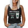 Pi Day Math Coffee Lover Geometry Calculus Trigonometry Women Tank Top