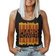 Piano Power With Key Of Piano With Vintage Colors Women Tank Top