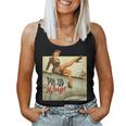 Pin Up Girl Wings Vintage Poster Ww2 Women Tank Top