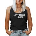 Pit Crew Mom Racing Car Family Matching Birthday Party Women Tank Top