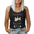 Promoted To Big Sister 2025 With Unicorn For New Baby Shower Women Tank Top