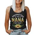 Promoted To Nana Est 2023 Pregnancy New Mom Mother Day Women Tank Top
