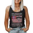 Proud Daughter Of A 82Nd Airborne Paratrooper Veteran Women Tank Top